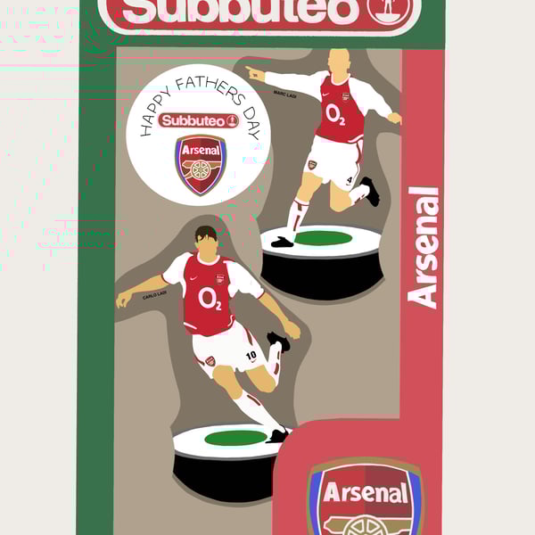 Customised Subbuteo player set Digital Art - 2 player set