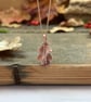 Rose Gold & Copper Oak Leaf Necklace - Image 7