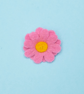 Small daisy, felt brooch. - Image 3