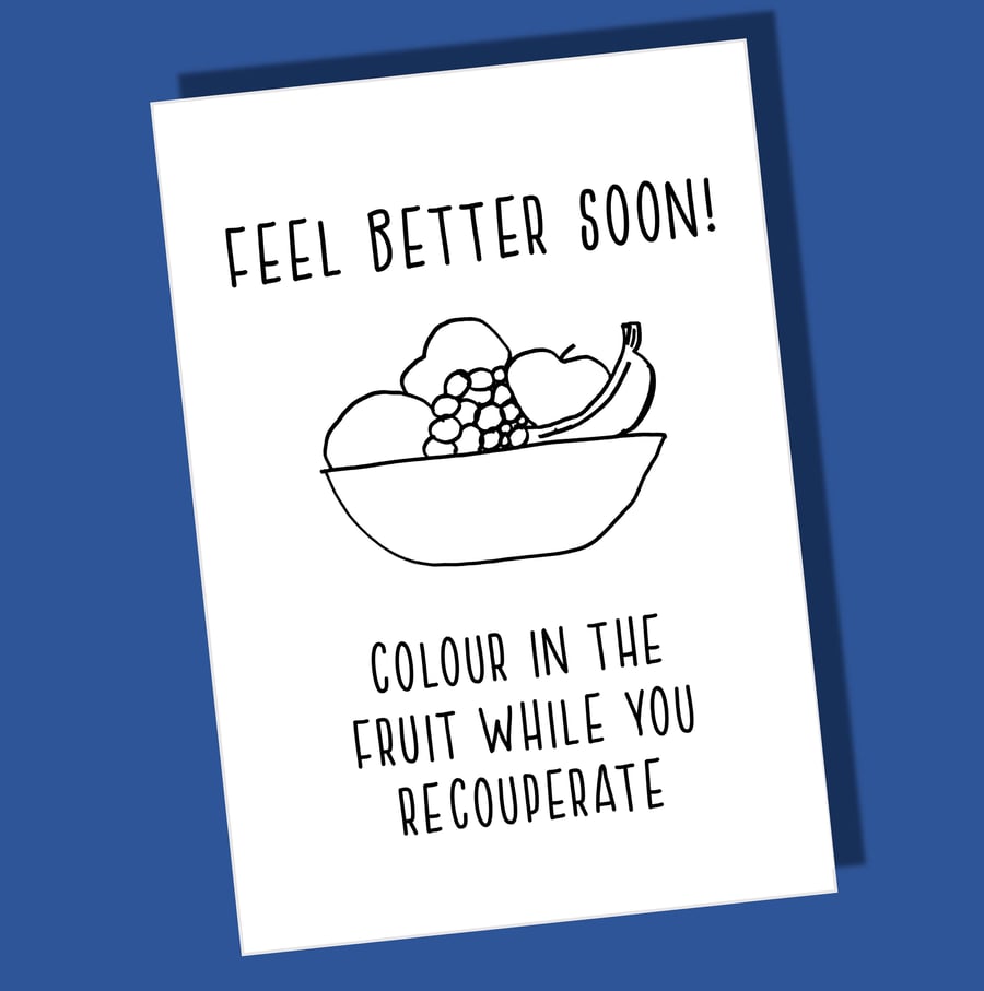 Get Well Soon Card, Thinking of you card, Lockdown card