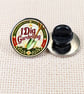 I Dig Gardening - Garden Themed Badge - Large Resin Topped Pin Badge 2 - Image 2