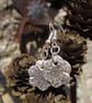 Silver drop earrings - Image 1