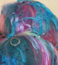 100g 'Bitsa Batt' Art Batt for Spinning - Image 5