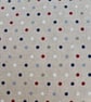 Feature Cushion: Dots design 17" (43cm), Handmade Throw Pillow - Image 3