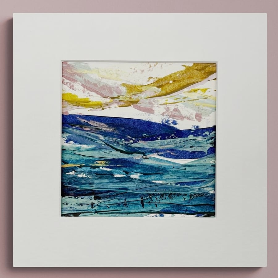 Perfectly Imperfect Original Seascape Painting - Sample 212