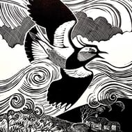 'Wiley Windy Moors' Limited Edition Lino Print