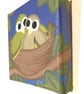 Greenfinch Nest Original Painting - cute Valentine's gift for garden bird lovers - Image 6