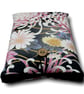 Chrysanthemum Book Sleeve – Japanese Cotton Book Protector with Coconut Button - Image 5