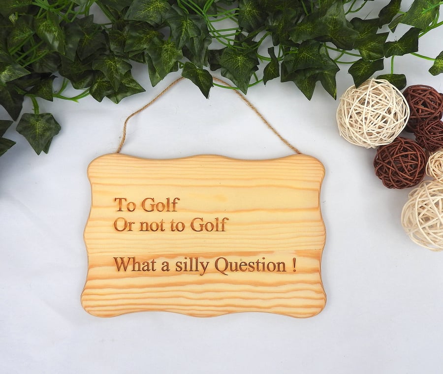 Wooden Quote Wall Sign Decoration