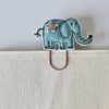 Special Order for Mary - 'Mr Elephant' - Handmade Bookmark