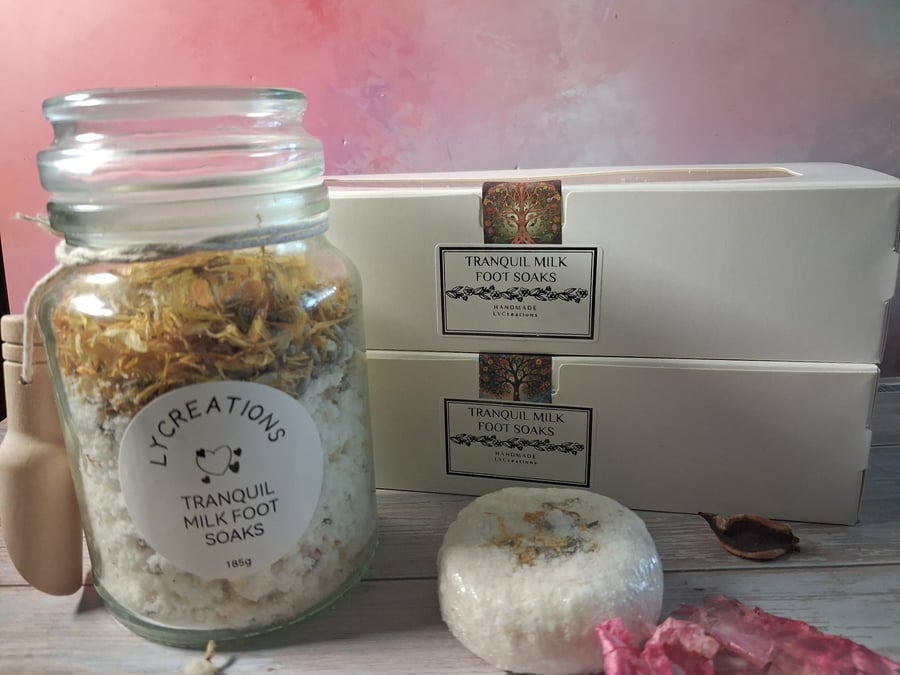 Tranquil Milk Foot Soaks