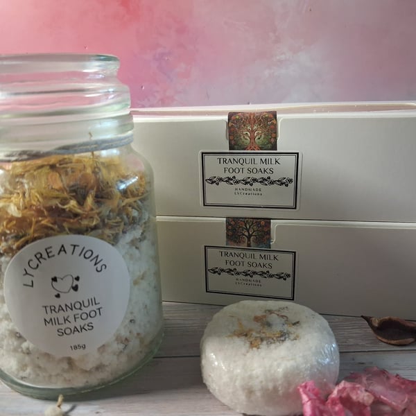 Tranquil Milk Foot Soaks