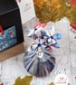 Cat in the Hat vase and Origami Flowers - Image 4