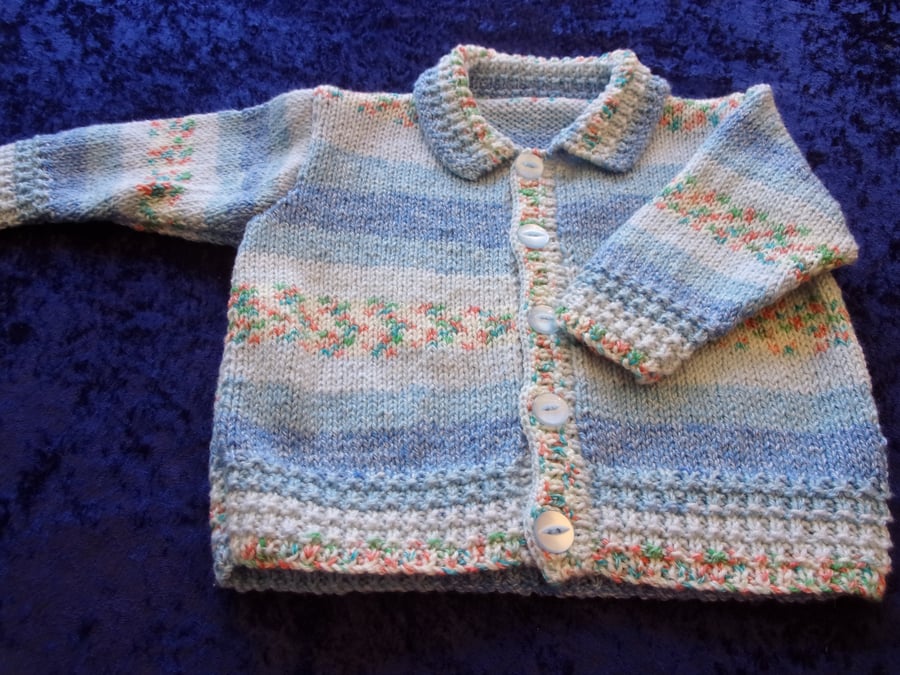 Child's Cardigan with Collar - NEW LOWER PRICE