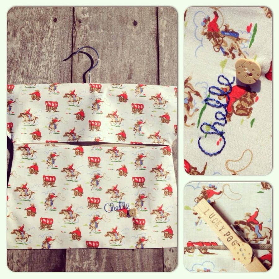 Personalised Peg Bag