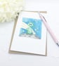 Little Alien Card - Blank Card - Birthday Card - Image 2