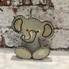 Wood Elephant quirky shelf sitter 