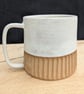 Matte cream carved (toasted) mug - Image 2