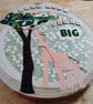 Wooden wall art Giraffe - Image 5