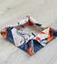Fabric storage box with Pumpkins and Bats - Image 1