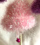 3 sparkly hand knitted Christmas bells  - Image 3