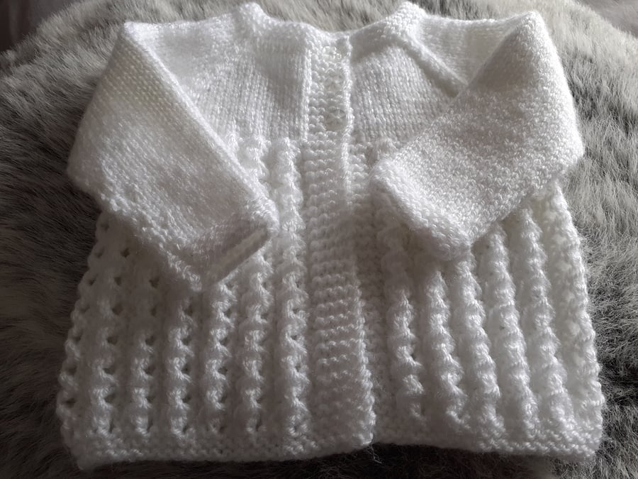  BABY CARDIGAN, MATINEE JACKET