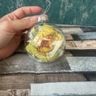 Flower Fairy Glass Bauble