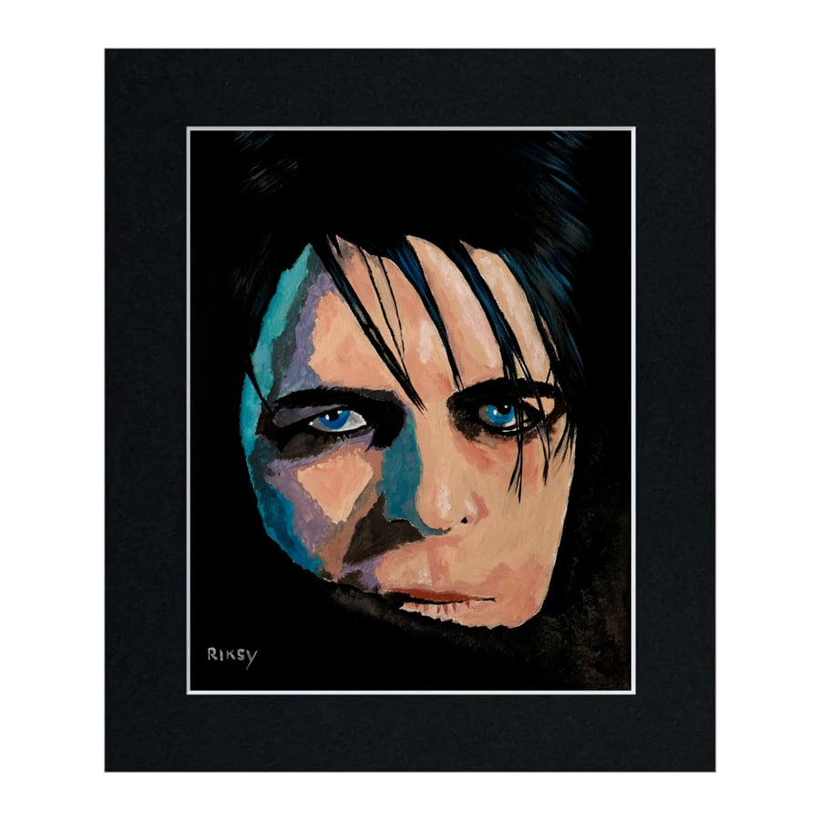 GARY NUMAN - Art Print with Mount