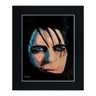 GARY NUMAN - Art Print with Mount