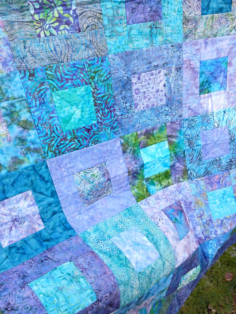 Rockpool Patchwork Quilt 