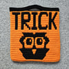 Crochet Halloween Trick or Treat bag