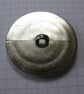 3 Large Silver Spiral Buttons - Image 5