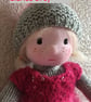 knitted doll - Clarice Grey - Image 2