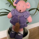 Hand knitted Teddy Bear