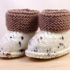 Hand Knitted Booties