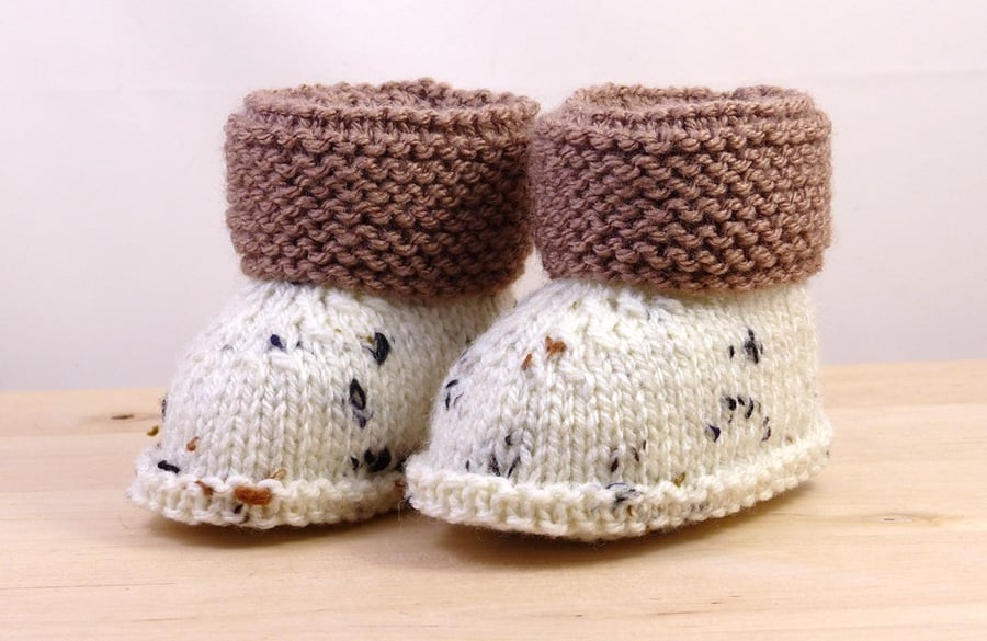 Hand Knitted Booties