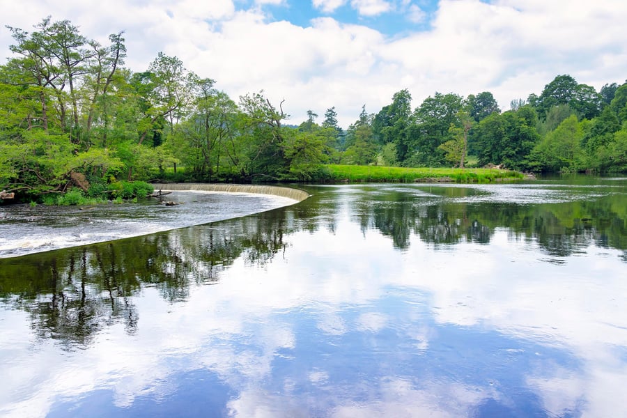 Horseshoe falls print