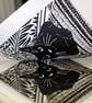 Black Cat Linocut Print - Hand Pulled Linocut Print - Image 4