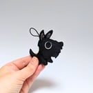 Scotty dog hanging decoration