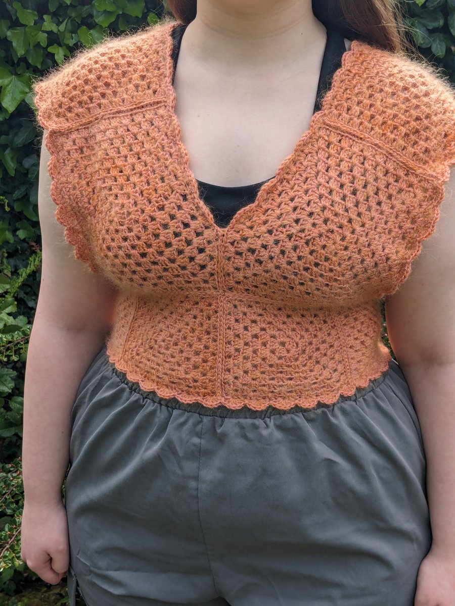 Crochet pattern summer top