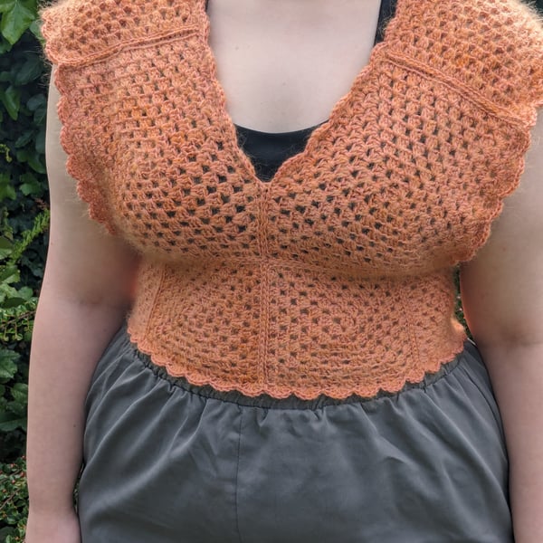 Crochet pattern summer top