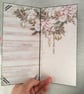 Handmade Christmas Card in Ecru Window Box. Elegant Festive Card(22) - Image 2