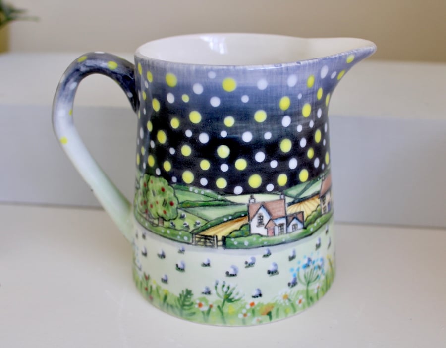 Starry night jug
