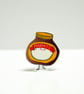 Mr Marmite Pin Badge  - Image 1