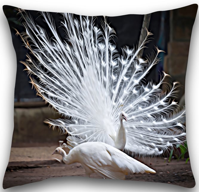 peacock Cushion peacock cushion cover