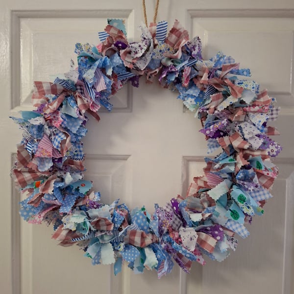 Rag wreath 