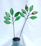 Stained Glass Leaves - Handmade gift - Image 1