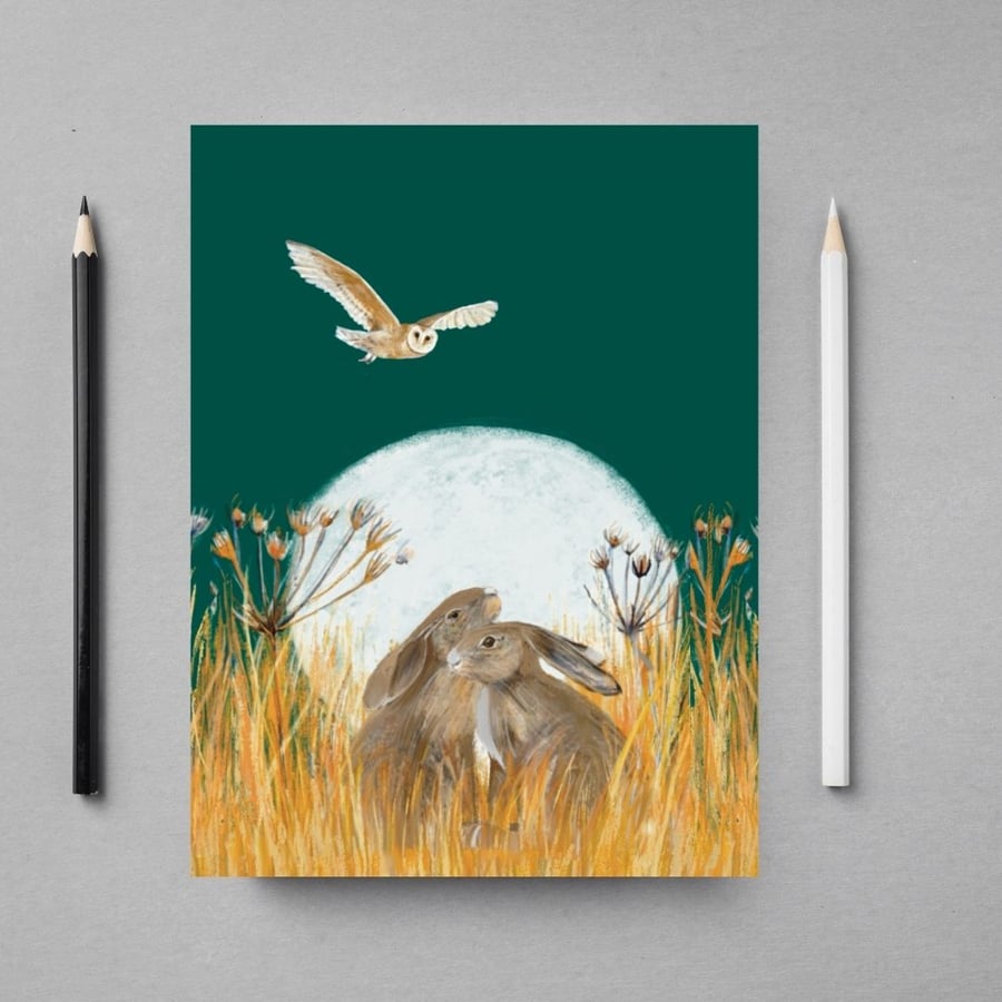 Blank Jotters- Notebook - sketchbook - Wildlife gift 