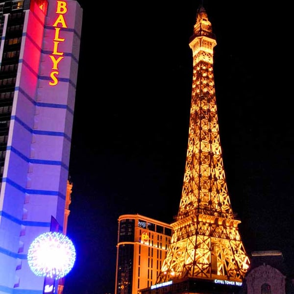 Eiffel Tower Las Vegas United States of America Photograph Print