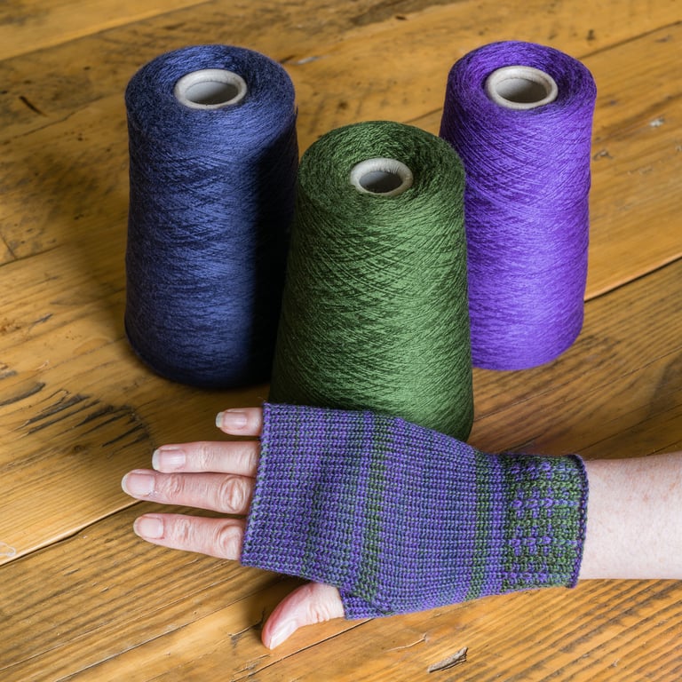 Merino fingerless gloves. Wrist Warmers.Texting Gloves purple, violet, green